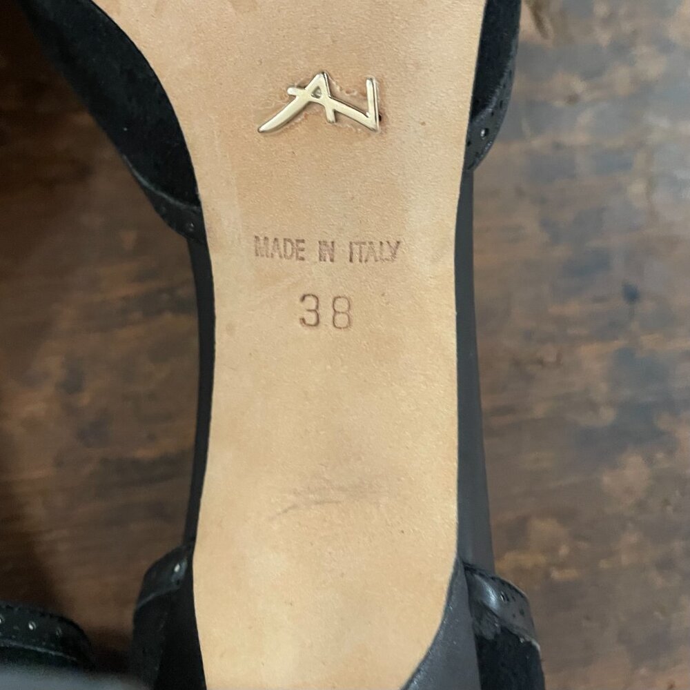 Alexandra Neel Suede D'Orsay Pumps - Picture 5 of 9